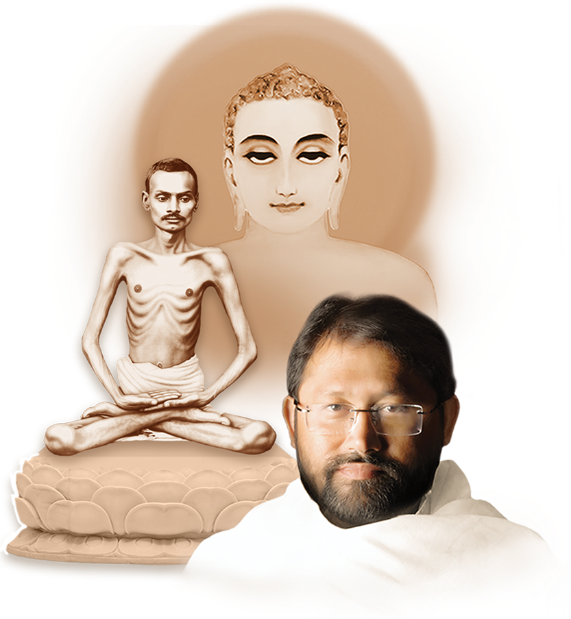 Lord Mahavir and Pujya Gurudevshri Rakeshji